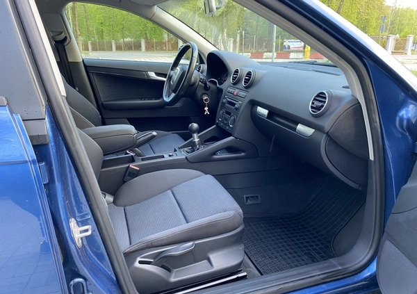 Audi A3 cena 21300 przebieg: 226000, rok produkcji 2006 z Łuków małe 191